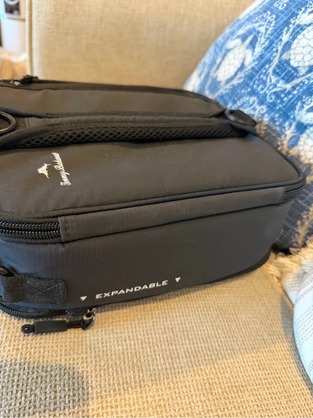Tommy Bahama Black Men's Toiletry Travel Organizer